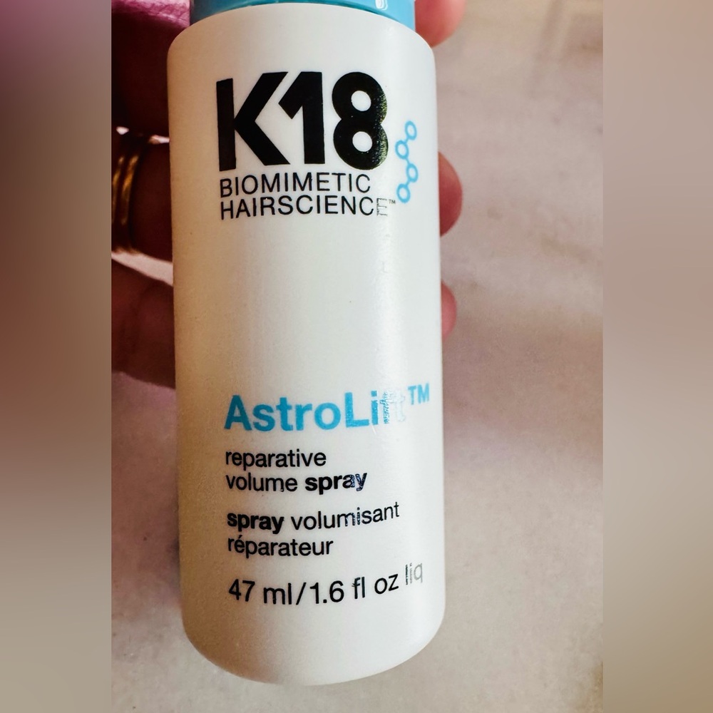 K18 AstroLift Reparative Volume Spray and leaving mask bundle - travel size. - Picture 2 of 3